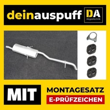 Endschalldämpfer für