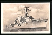 AK Leichter Kreuzer Leipzig