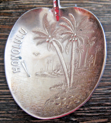 925 silber souvenirlöffel - silber,