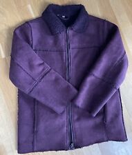 Mädchen Jacke Wildleder-Look Gr.140