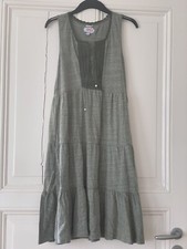 Volant Kleid Grün Ibiza Hippie Gr M Neu