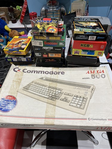 Boxed commodore amiga - commodore, 500