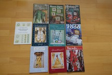 10 Stickvorlagen Hefte " RICO, GERLINDE GEBERT, u. weitere"