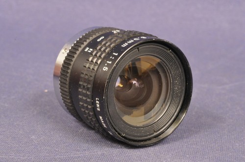 Cosmicar television lens 5mm - television, 8,5mm