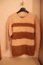 Supertoller Pullover Gr.  44 - 46  Lana Grossa - Kuschelpulli UNIKAT Bauchtasche