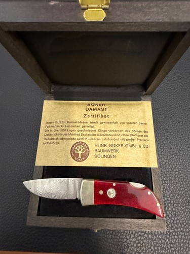 Böker solingen pocket damast - pocket,