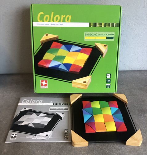 Hape bamboo colora legespiel - colora,