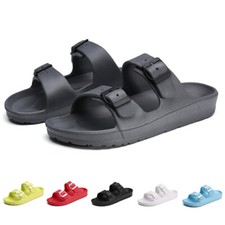 Badeschuhe Herren Damen Slippers Rutschfeste Badelatschen Hausschuhe Pantoletten