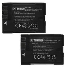 2x Akku für Olympus E-30 E-300 E-330 E-510 E-1 E-3 E-500 E-520 1900mAh 7,4V
