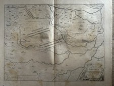1702 Plan der Schlacht von