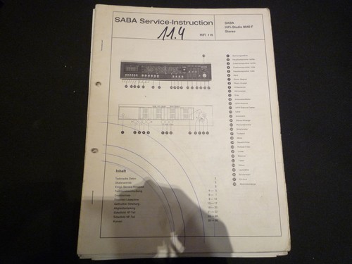 Original service manual - original,