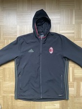 Original AC Mailand Adidas Kapuzenjacke Jacke Größe XL Guter Zustand 