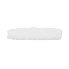 Nasen - Genickschoner Schlauch Tunnel Kunstfell weiß 25cm / 12cm  Trense Halfter