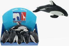 Kuscheltier Schwarzdelfin Delfin Länge 25 cm schwarz Plüschtier 1017120