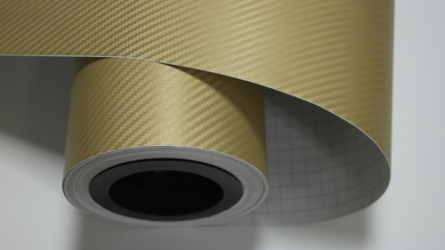 Carbon folie mit - 3d,