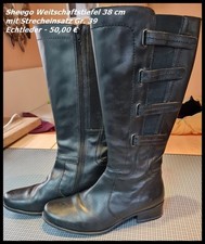Weitschaft Lederstiefel Gr. 39
