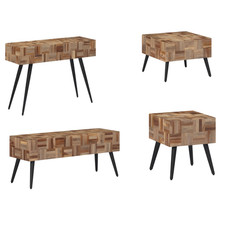 Sitzbank Kaffeetisch Holztisch