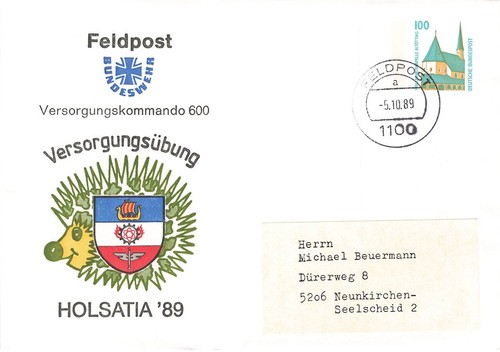 155335 feldpost bundeswehr - feldpost,