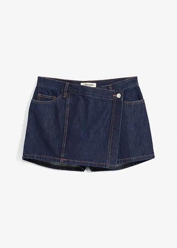 Jeans hosenrock mid waist - hosenrock,