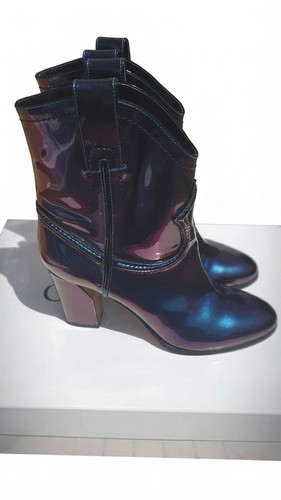 Designer stiefeletten blau - im, blau-