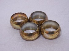 4 x Art Deco Design Messing
