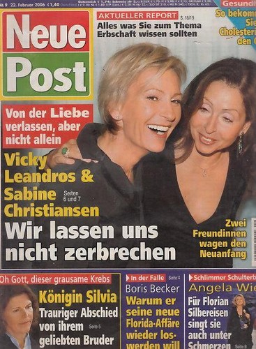 Neue post vicky leandros - post, leandros,gitte