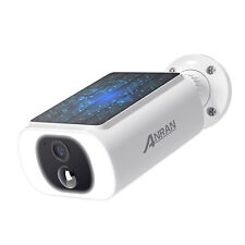 ANRAN Solar Akku Uberwachungskamera Set Wlan Camera AUßEN WiFi APP Talk Funk 2K