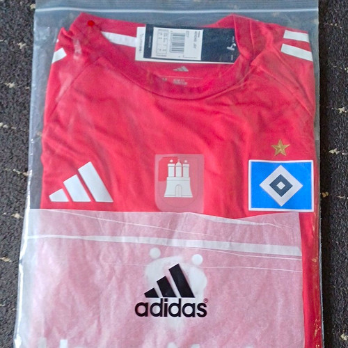 Hsv aufwärmen trikot kurzarm - hsv,