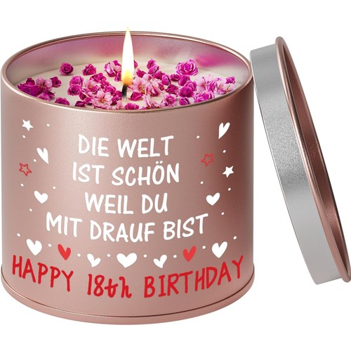 Geburtstag mädchen kerze - 18,
