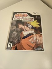 Shonen Jump Naruto: Clash of Ninja Revolution 2 (Nintendo Wii 2008) CIB Tested