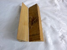 2 x Zitronenholz Satinholz Movingui Drechselholz Holz Pen Blanks Messergriffe