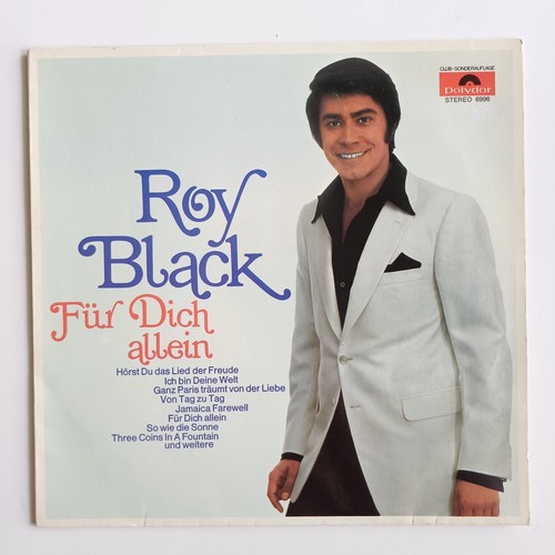 Lp roy black - 12",