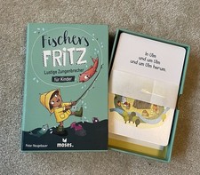 Moses. Fischers Fritz, Zungenbrecher Kartenspiel Zur Sprachförderung
