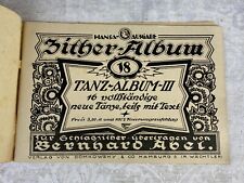 Antikes Notenbuch, Zitheralbum 18 Berhard Abel Zither