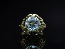 Top Preis Ring 2,00 ct. Aquamarin 585 Gold 14 Karat Deta Schmuck
