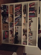 Bücherregal Weißlack Regal Bücherwand lackiert Porta
