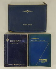 Bordmappe + Betriebsanleitung Borgward B 1500 F/0 Benziner Frontlenker (B611)