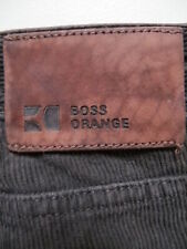 HUGO BOSS ORANGE 31 Cord Jeans Hose W 33 /L 34, Braun ! dunkelbraune Cordhose ! 
