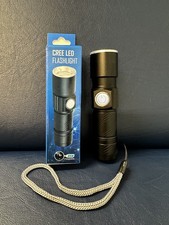 CREE Ultraviolett UV LED Wiederaufladbar Zoom Taschenlampe 3 Modi Note Checker