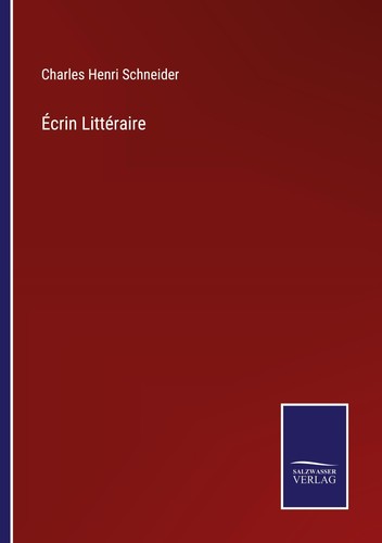 écrin littéraire charles - Écrin,