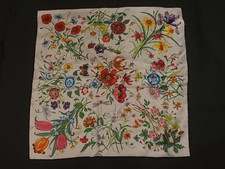 Gucci Flora Halstuch 100% aus