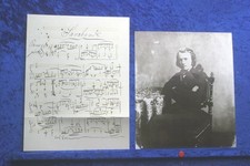 Noten von Johannes Brahms Fotos 1855 (HH20) FAKSIMILE Hamburg Archiv Verlag