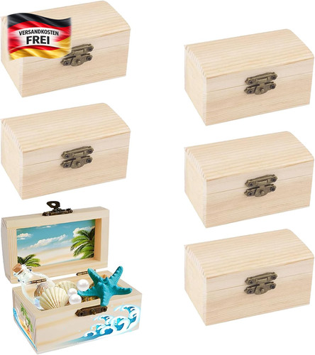 Holzkiste klein stück - holzkiste, 6