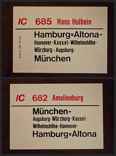 Zuglaufschild ic682 - zuglaufschild,
