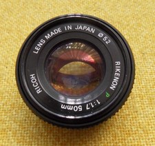 Ricoh Standard Objektiv Rikenon P 1:1.7 / 50mm - kratzerfrei
