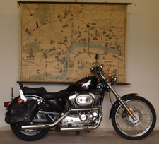 Wandkarte Illustrated Map of