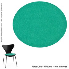 Eco Filz Auflage 4mm geeignet für Fritz Hansen - Serie 7 - 3107  Stuhlauflage