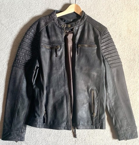 Neue biker lederjacke - neue,