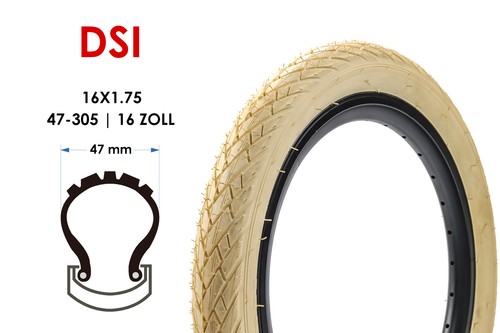 Zoll fahrrad reifen 16x1 - 16, 16x1.75
