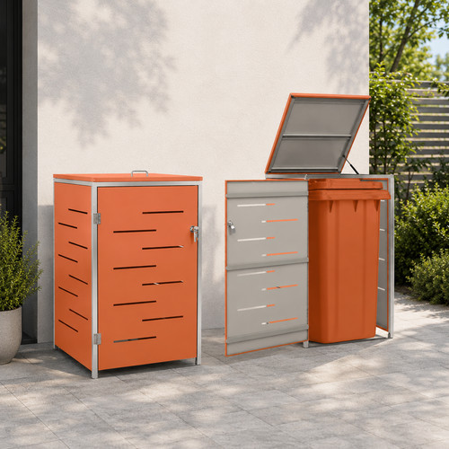 Mülltonnenbox für tonne - mülltonnenbox, 1